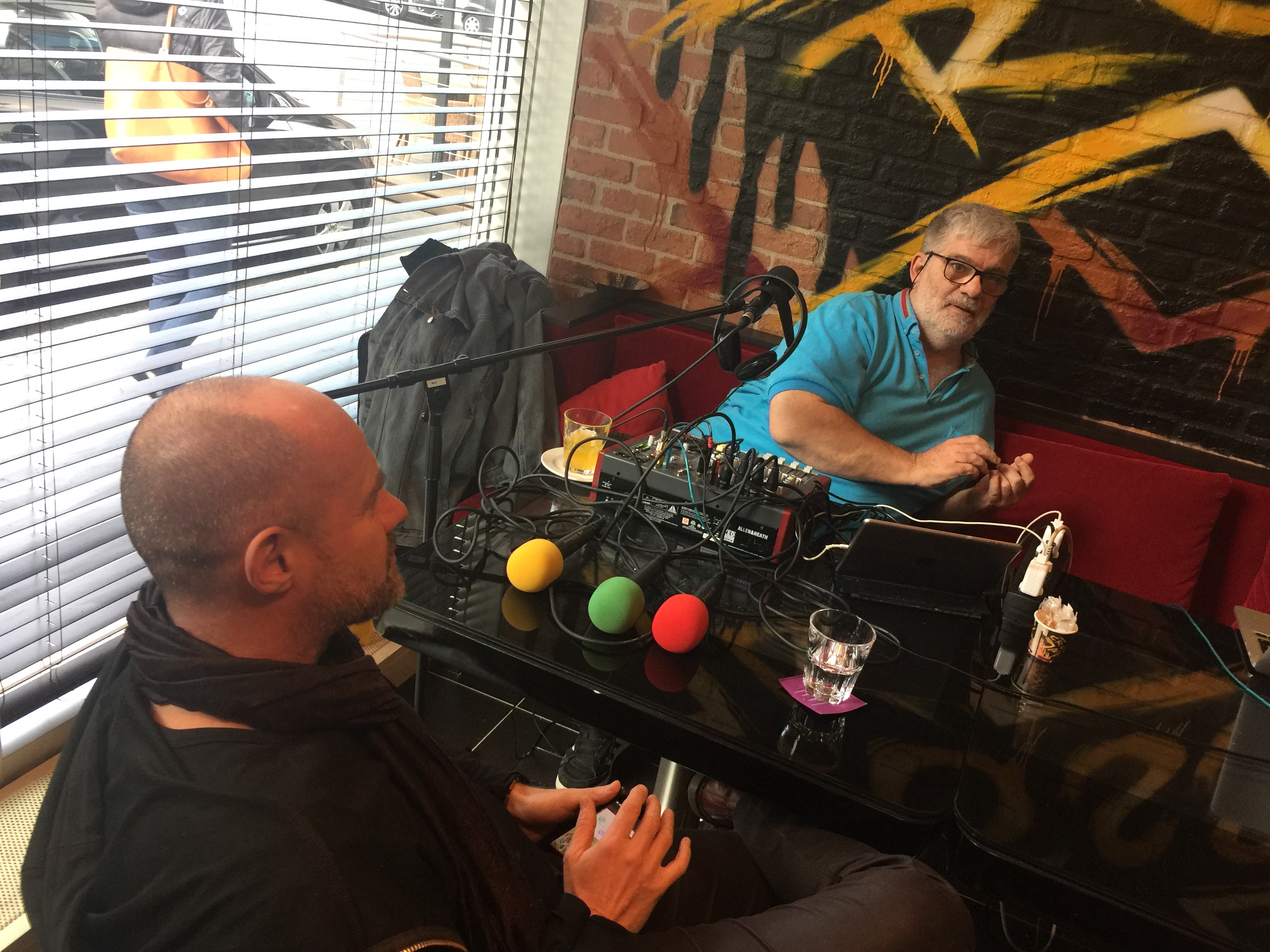 Alenko &agrave; l'interview